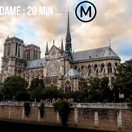 F2 Au Calme Au Coeur De 13 Apartamento *